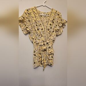 NWT Max Studio Blouse Size Small Womens Top Small Womens Shirt Small Floral
